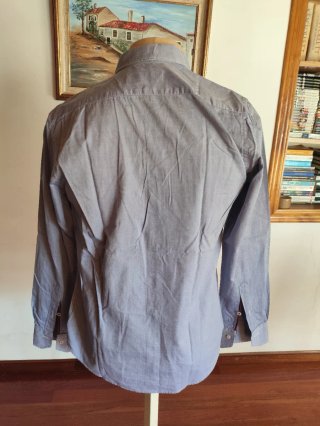 Camisa Carolina Herrera Hombre Azul