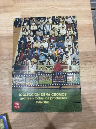 Álbum Fútbol en Acción Danone 82
