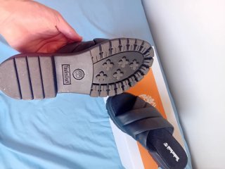 Sandalias Timberland London Vibe Slide Negras