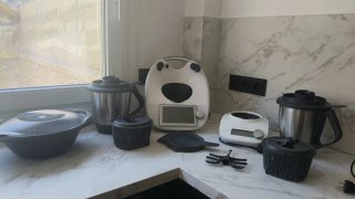 Thermomix TM6 con friend más doble vaso