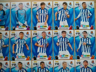 Cromos Real Sociedad Adrenalyn 25/26