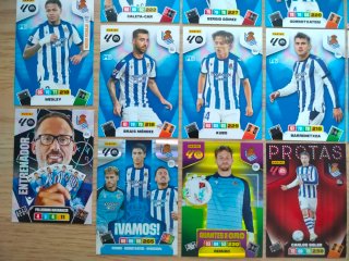 Cromos Real Sociedad Adrenalyn 25/26