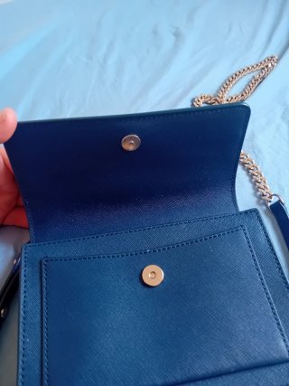 Bolso DKNY Bryant Park Flap Crossbody Azul