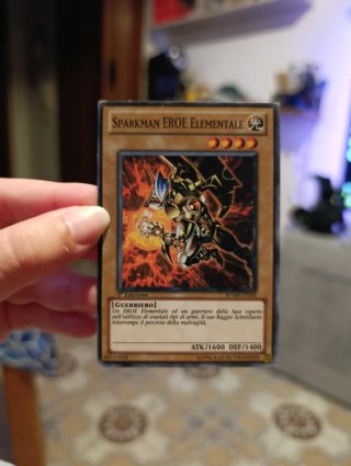 Sparkman Eroe Elementale Yu-Gi-Oh! RYMP-IT003