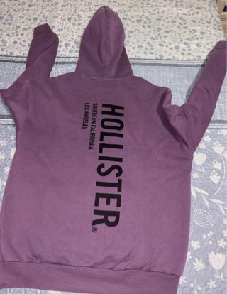 Sudadera Hollister Morada Talla M