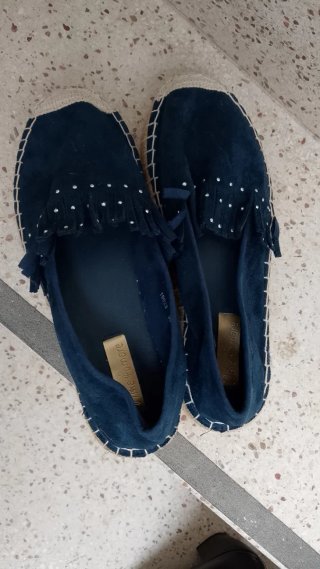 Alpargatas Pikolinos Mujer Azul Beige