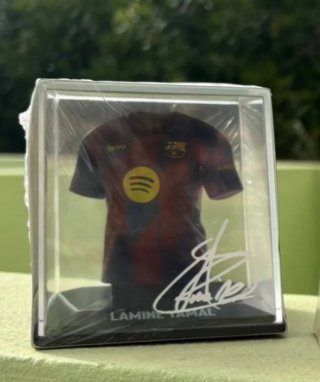 Camiseta Lamine Yamal Firmada FC Barcelona
