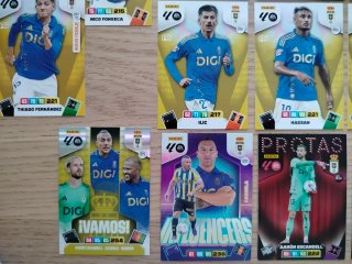 27 Cromos Real Oviedo 25/26 Adrenalyn 25/26