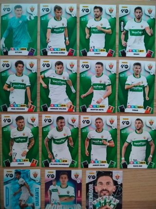 Cromos Elche Adrenalyn 25/26