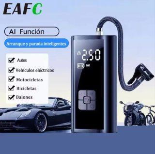 Compresor Inflador Inalámbrico Batería Recargable