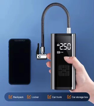 Compresor Inflador Inalámbrico Batería Recargable