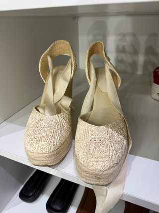 Alpargatas Stradivarius Beige