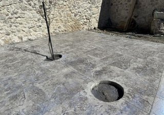 Hormigón impreso y pulido 20€/m