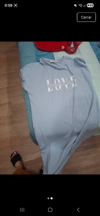 Camisón  primark LOVE YOURSELF CLUB Azul Xxs