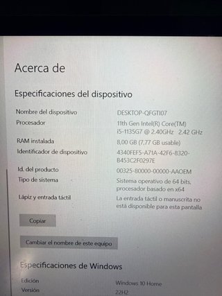 HP Pavilion 15 i5 11Gen 512GB SSD NVIDIA MX350