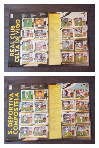 Álbum Cromos Liga 97/98