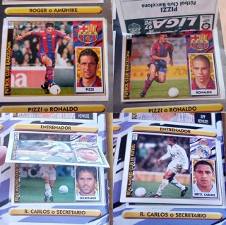 Álbum Cromos Liga 97/98