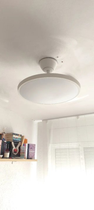 Lámpara ventilador de techo