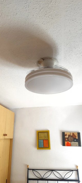 Lámpara ventilador de techo