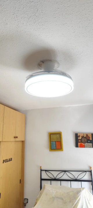 Lámpara ventilador de techo
