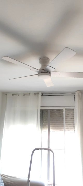 Lámpara ventilador de techo