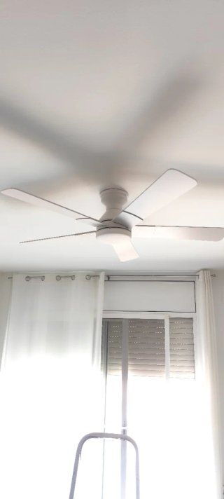Lámpara ventilador de techo