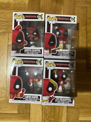 4 Funko Pop! Deadpool