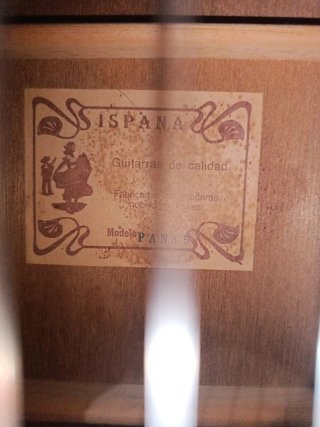 Guitarra Clásica Madera Natural