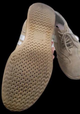 Sneakers Geox donna beige/grigio