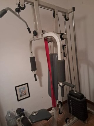 Gimnasio en casa multifuncional