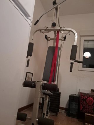 Gimnasio en casa multifuncional