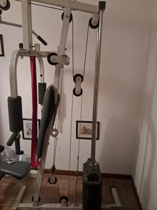 Gimnasio en casa multifuncional