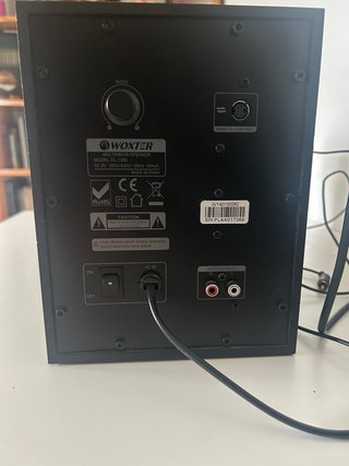 Altavoces Woxter negros