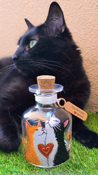 Bottiglia Mikado cuore di Gatti