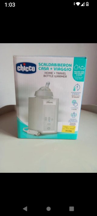Calienta biberones Chicco