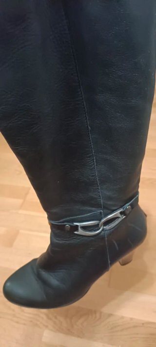 Botas altas de tacón