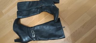 Botas altas de tacón