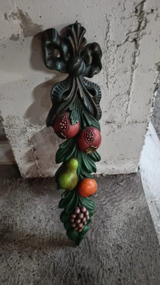 Colgante Frutas Resina