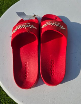 Chanclas Adidas Adilette Shower Talla 47 Rojas