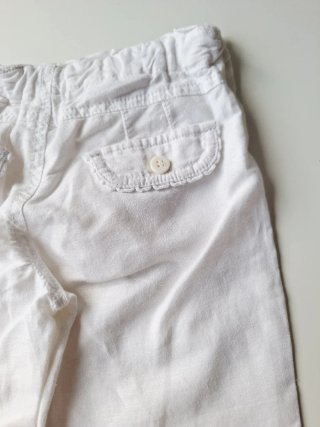 Pantalón blanco niña SFERA 6-7 años