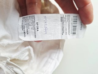 Pantalón blanco niña SFERA 6-7 años