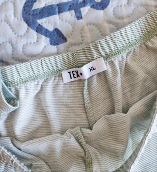 Pijama Verano Mujer Verde Rayas