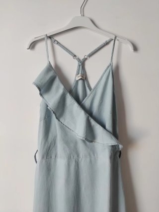 Abito lungo Susy Mix azzurro