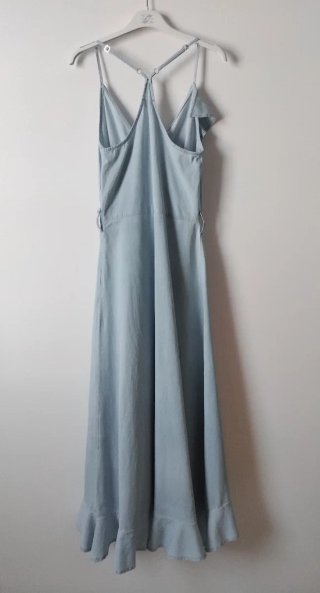 Abito lungo Susy Mix azzurro