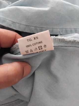 Abito lungo Susy Mix azzurro