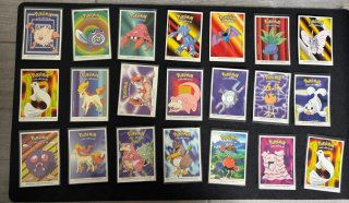 Cromo Sticker Dunkin Boomer Pokémon 1999