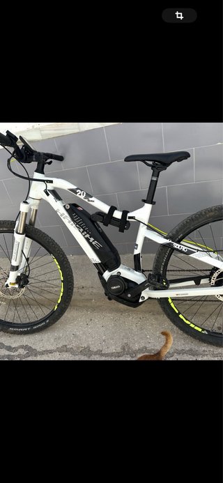 Bicicleta elettrica Haibike bianca