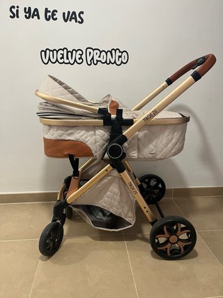 Carrito de bebé acolchado