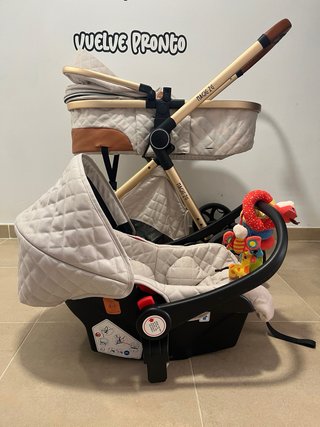 Carrito de bebé acolchado