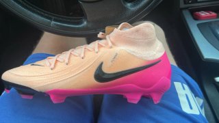 Zapatillas Nike Naranja y Rosa